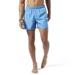 Reebok Beachwear Basic Boxer Kurze Hose Herren - Blau - DE 108-CZM